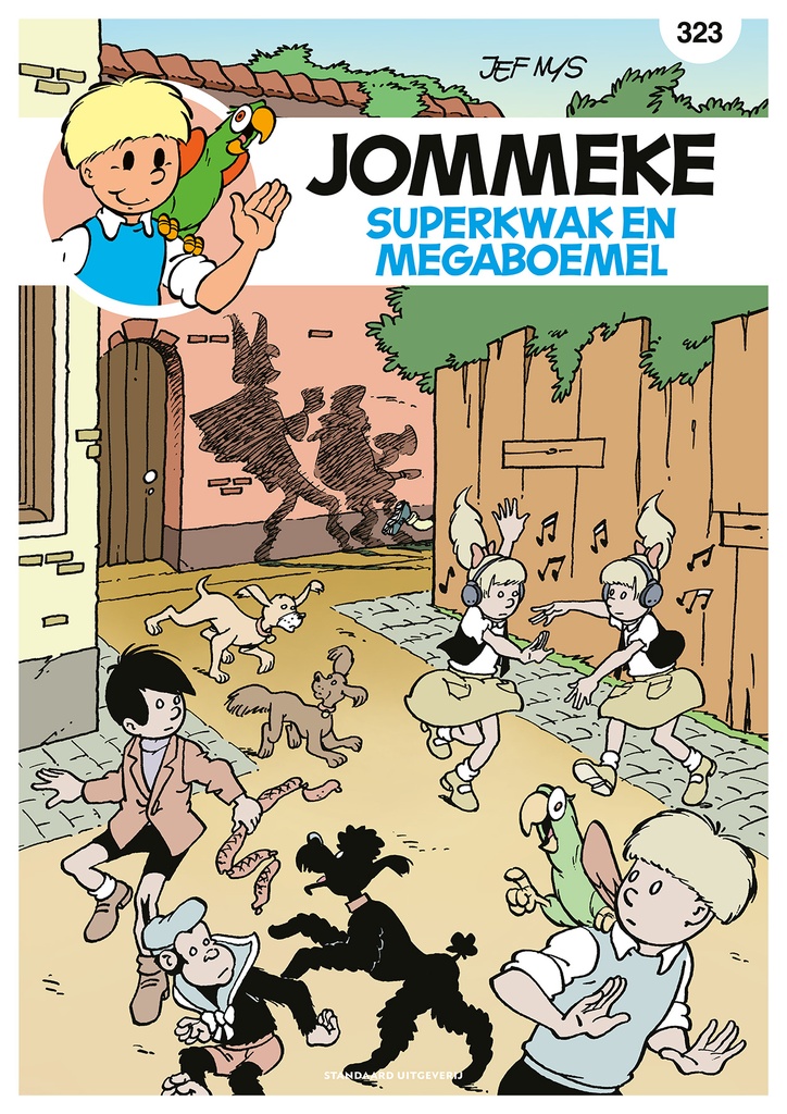 Jommeke 323 Superkwak en Megaboemel