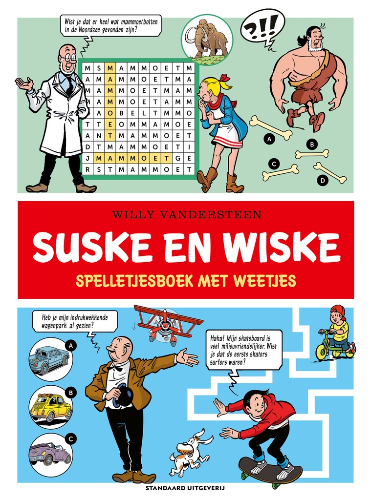 Suske En Wiske Spelletjesboek Met Weetjes