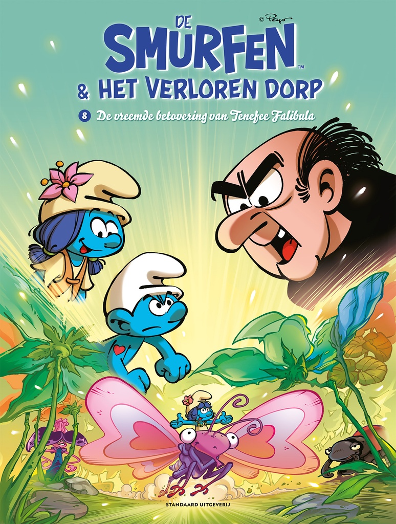 De smurfen en het verloren dorp 8 De betovering van Tenefee