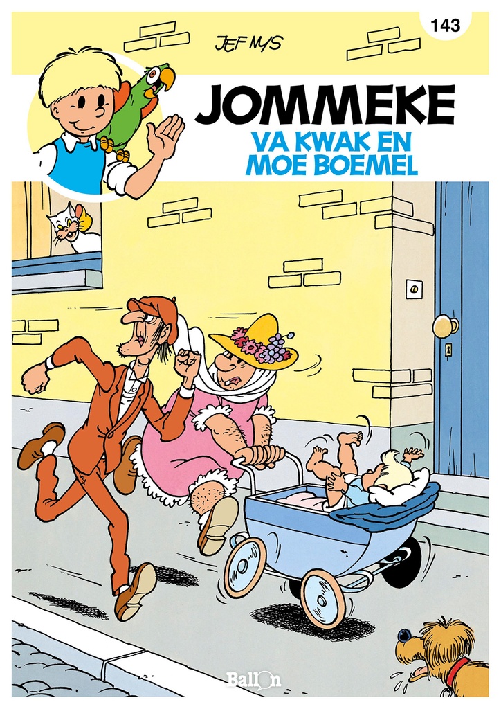 Jommeke 143R Va Kwak En Moe Boemel