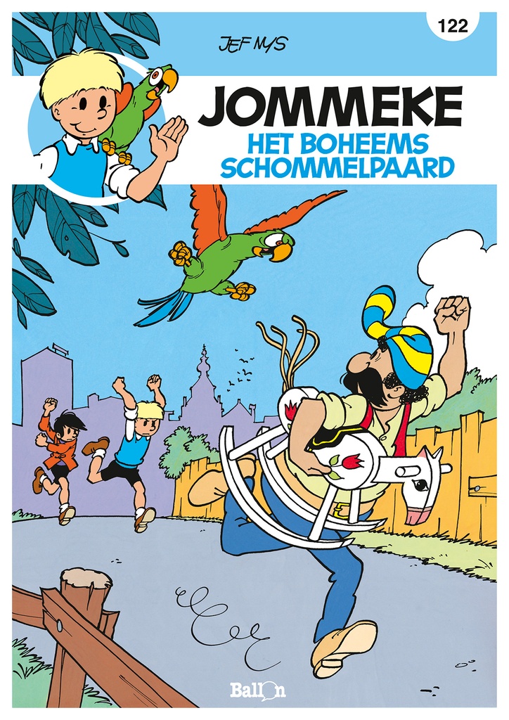 Jommeke 122 Het Boheems schommelpaard
