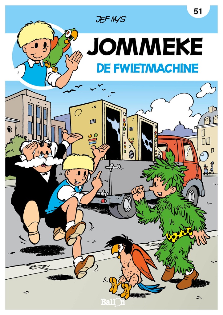 Jommeke 051 De Fwietmachine