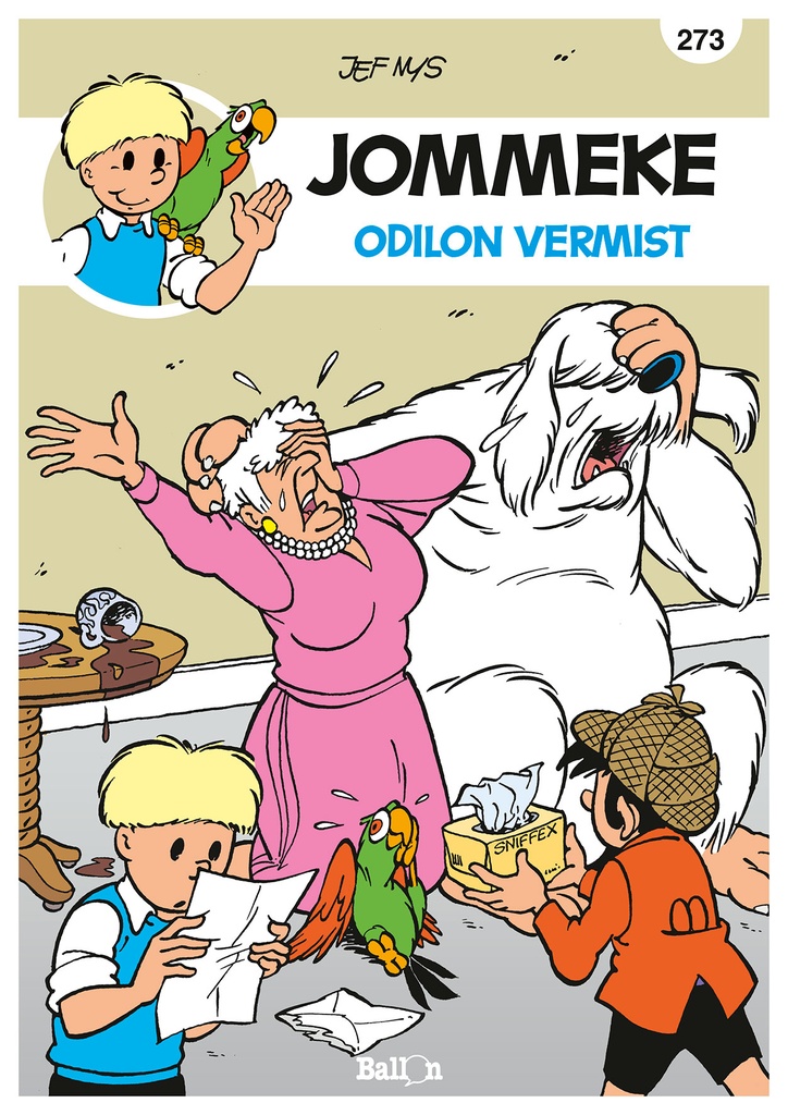 Jommeke 273 Odilon Vermist