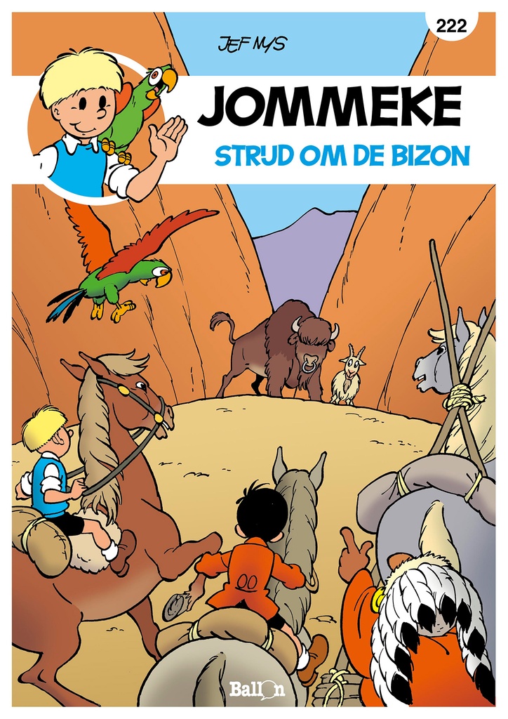 Jommeke 222 De Strijd Om De Bizon