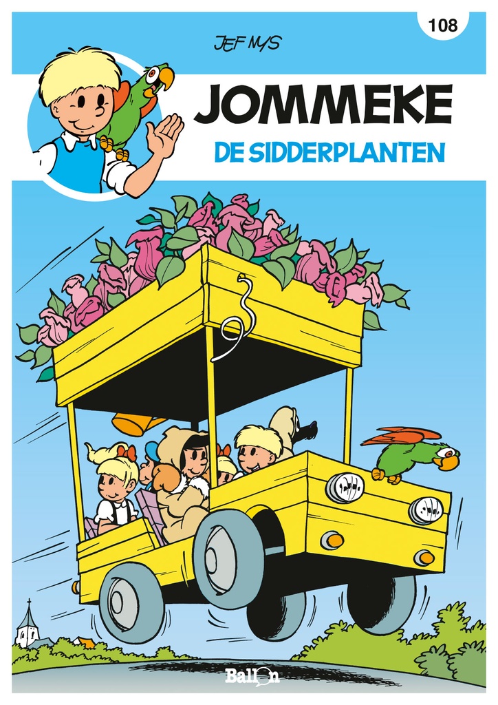 Jommeke 108 De Sidderplanten