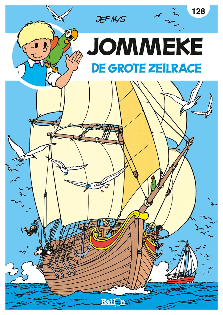 Jommeke 128 De grote zeilrace