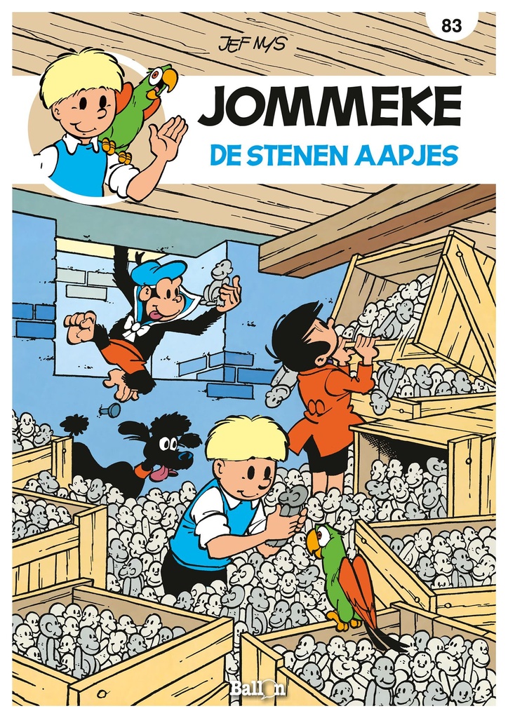 Jommeke 083 De stenen aapjes