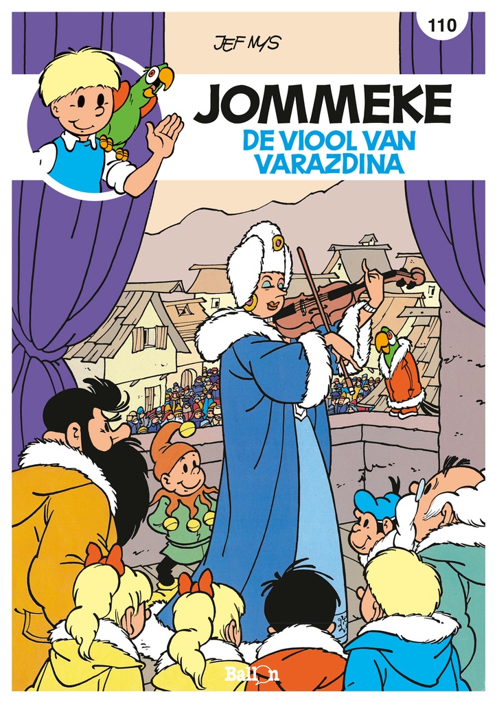 Jommeke 110 De viool van Varazdina