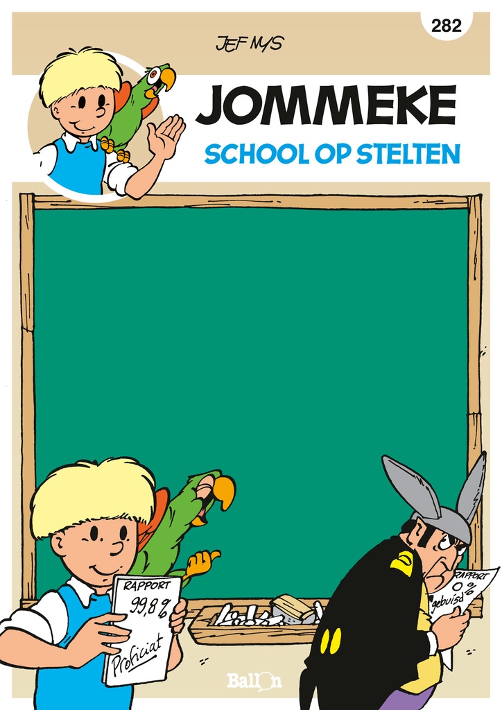 Jommeke 282 School op stelten