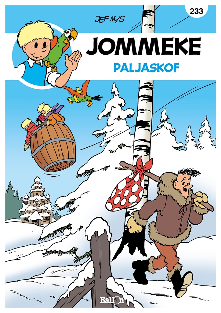 Jommeke 233 Paljaskof