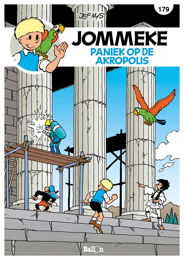 Jommeke 179 Paniek Op De Akropolis