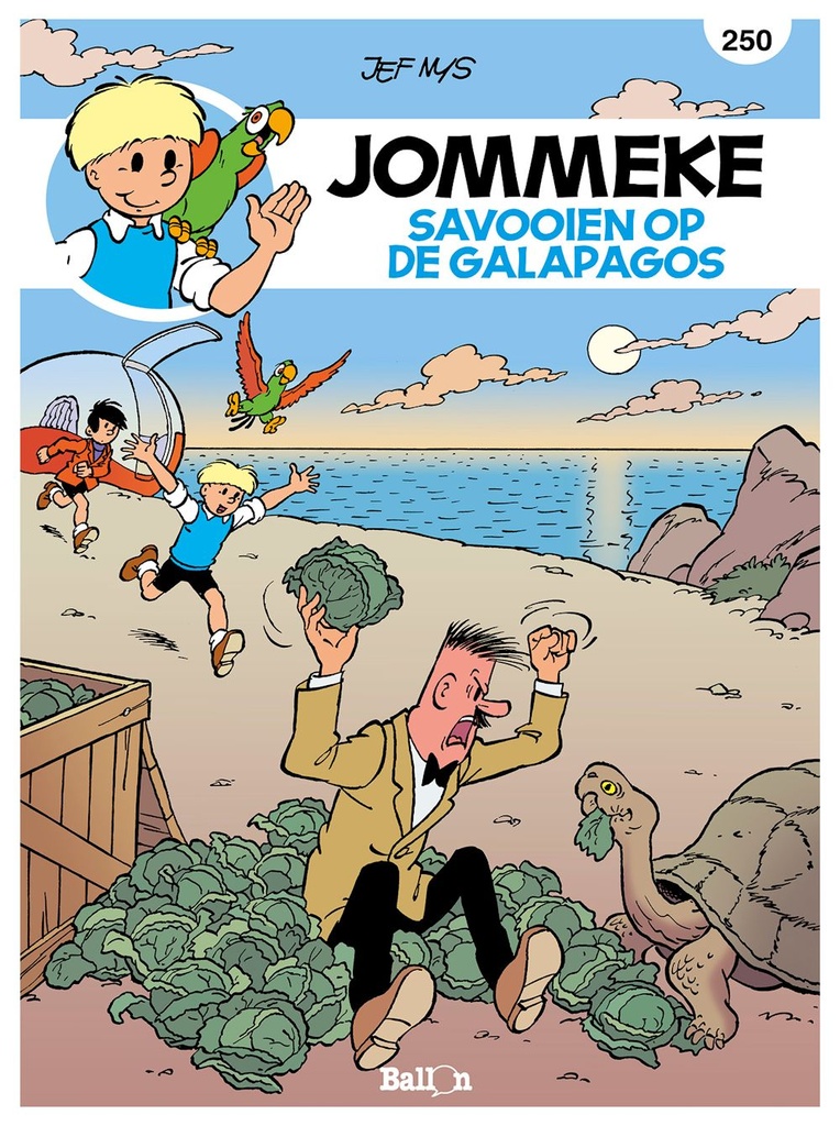 Jommeke 250 Savooien Op De Galapagos