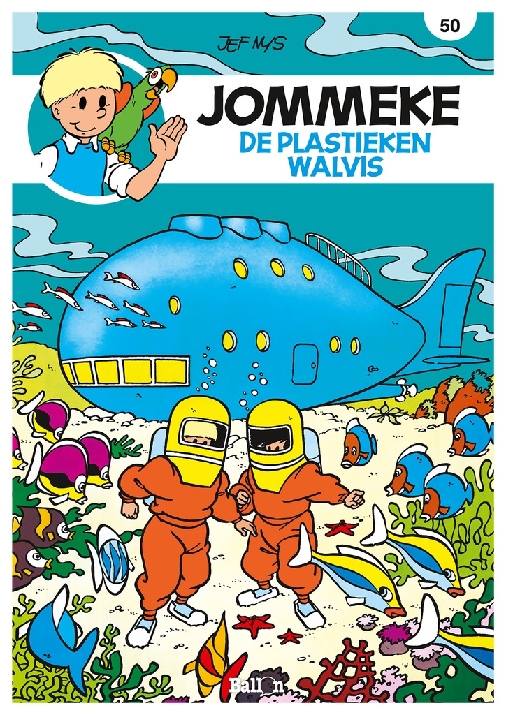 Jommeke 050 De plastieken walvis