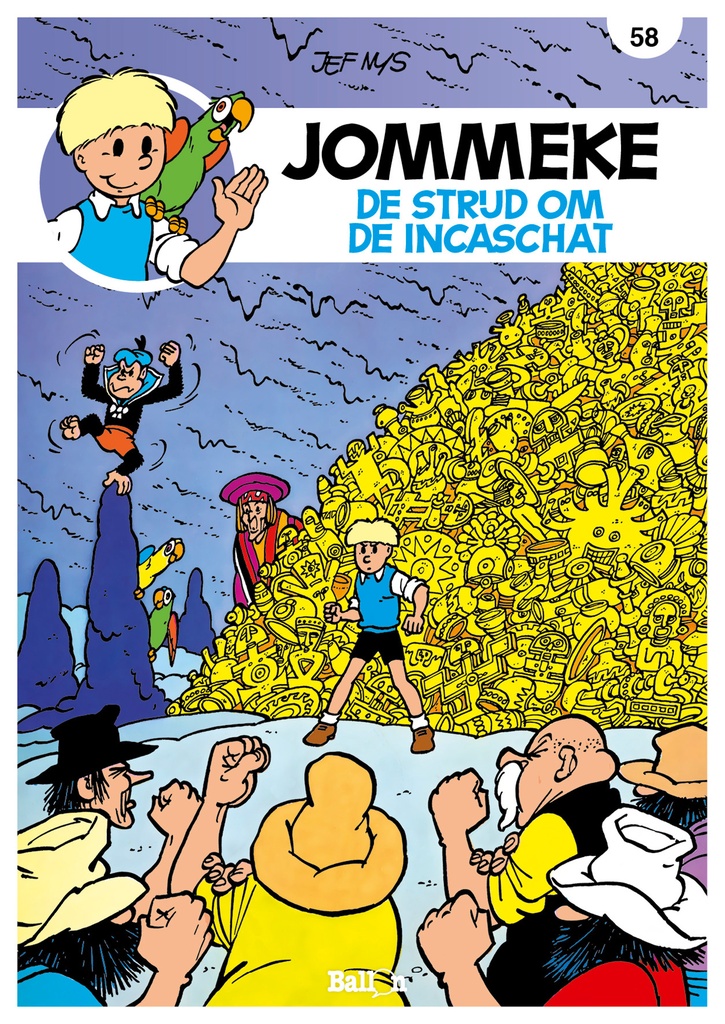 Jommeke 058 De Strijd Om De Incaschat