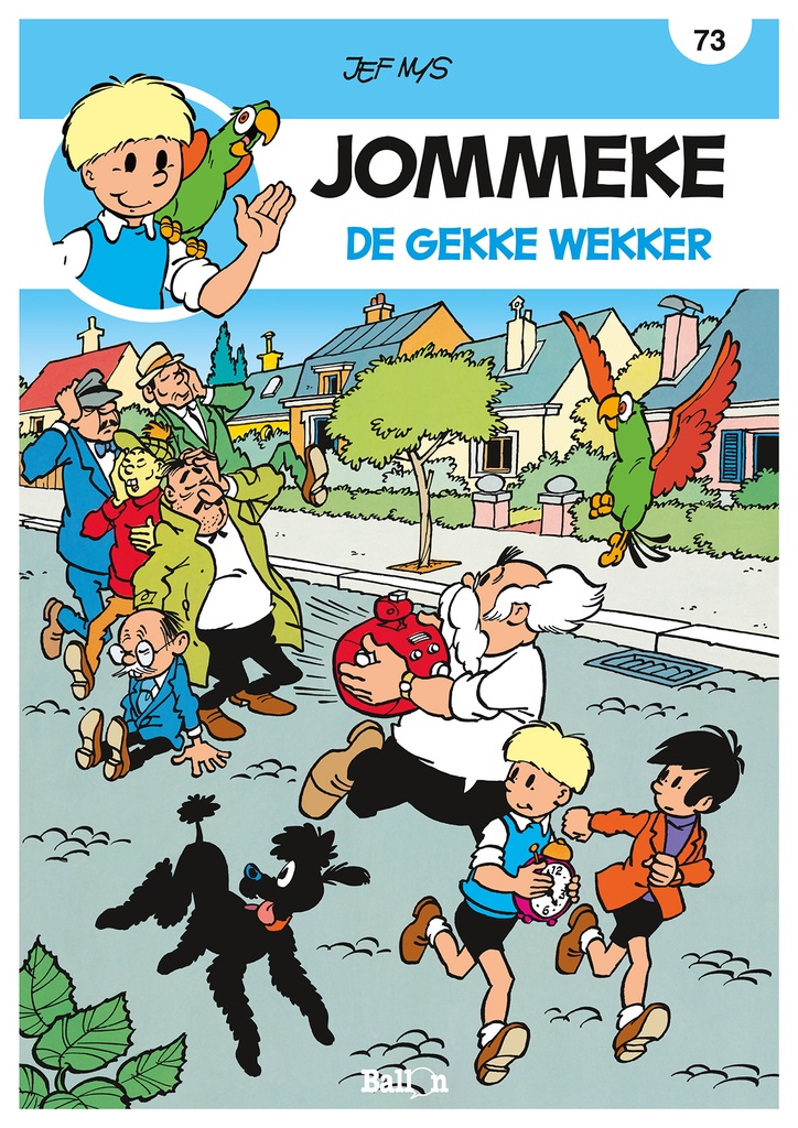 Jommeke 073 De gekke wekker