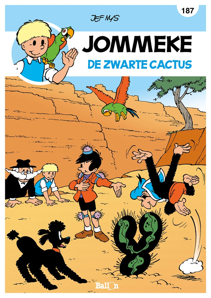 Jommeke 187 Zwarte Cactus