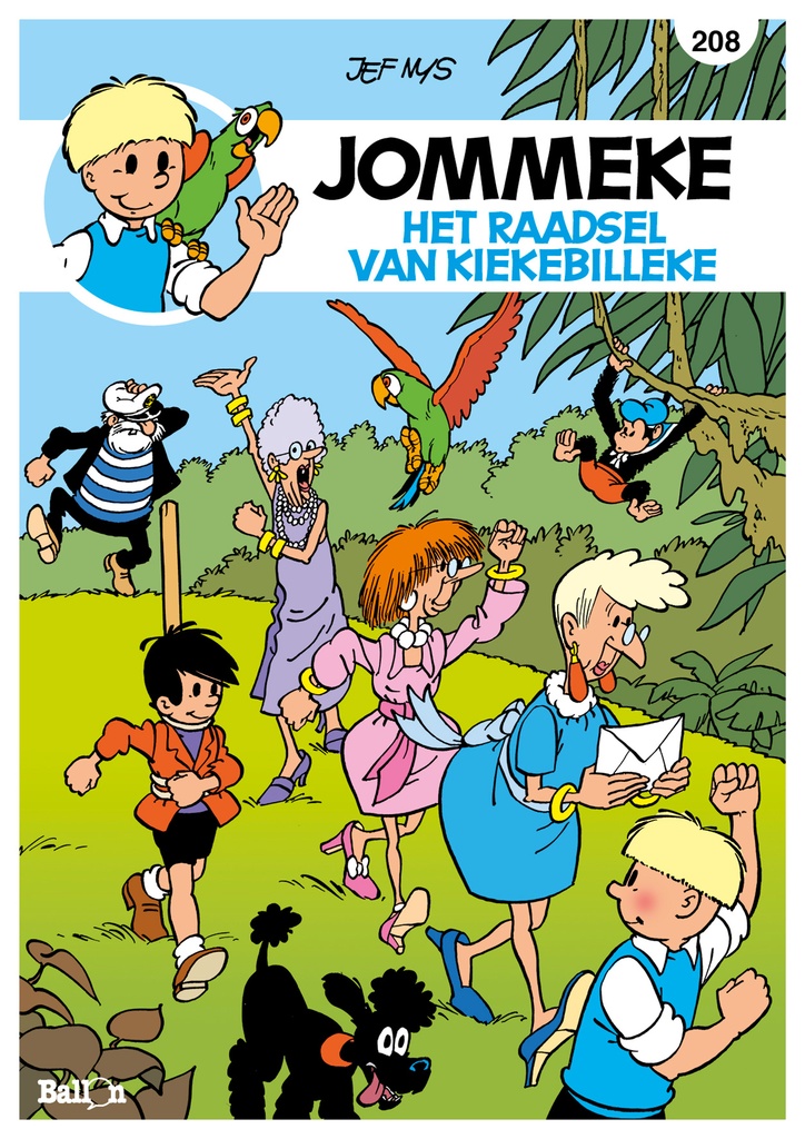 Jommeke 208 Het radsel van Kiekebilleke