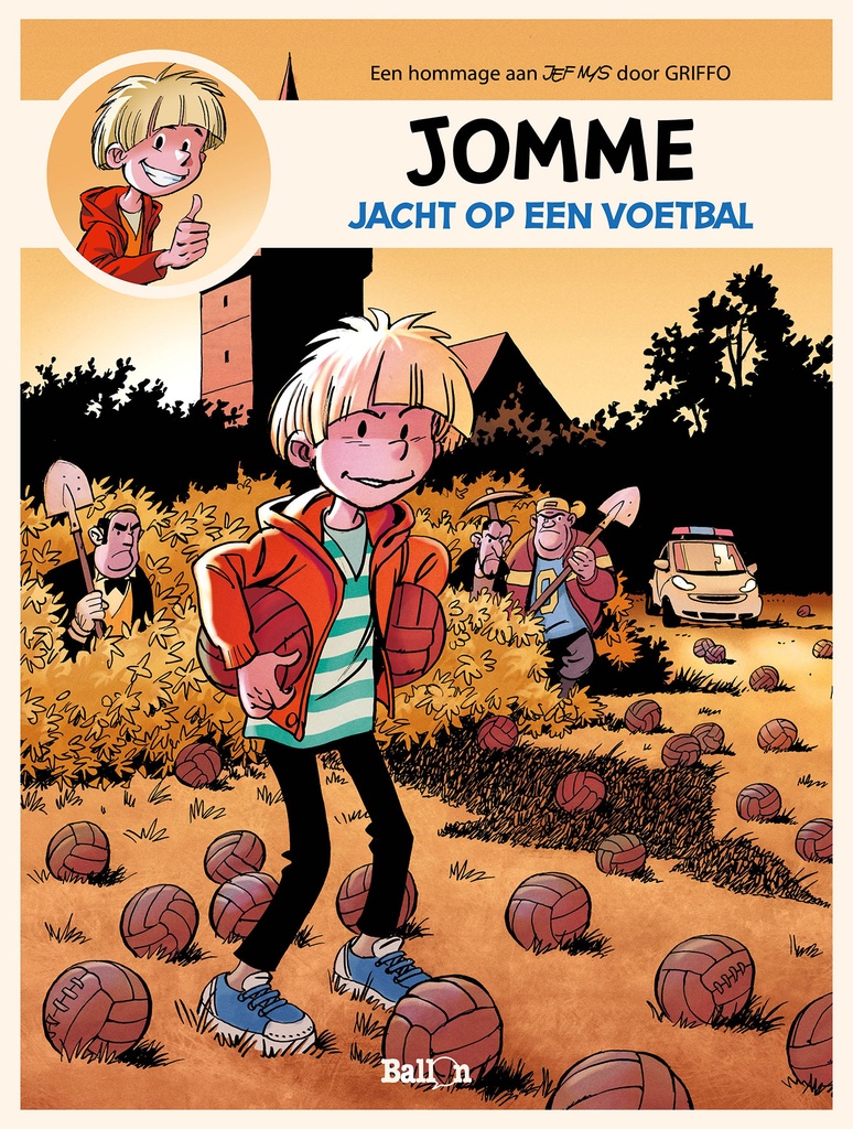 Jomme 1 Jacht op een voetbal (Jomme door Griffo)