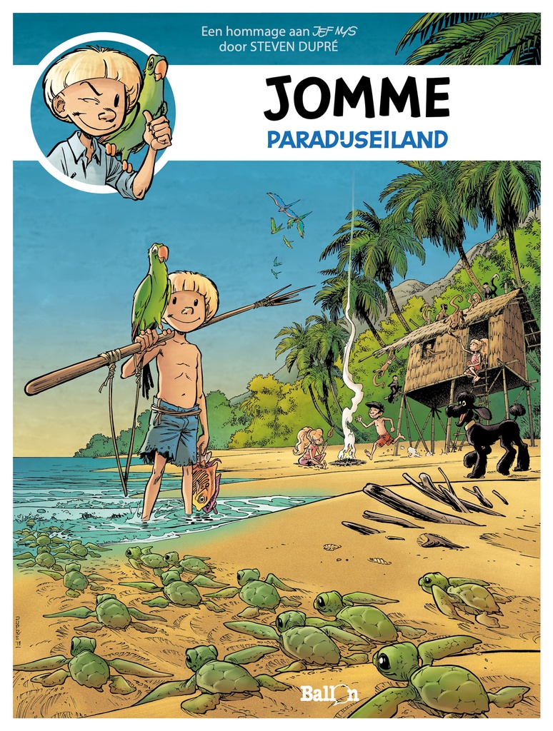 Jomme 2 Paradijseiland (Jomme door Steven Dupre)