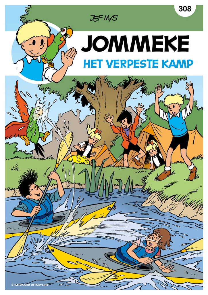 Jommeke 308 Het verpeste kamp