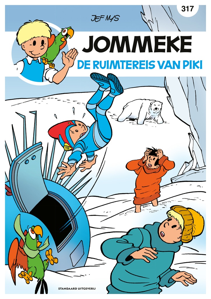 Jommeke 317 De ruimtereis van Piki