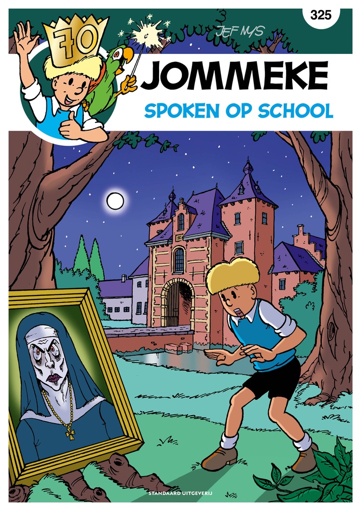 Jommeke 325 Spoken op school