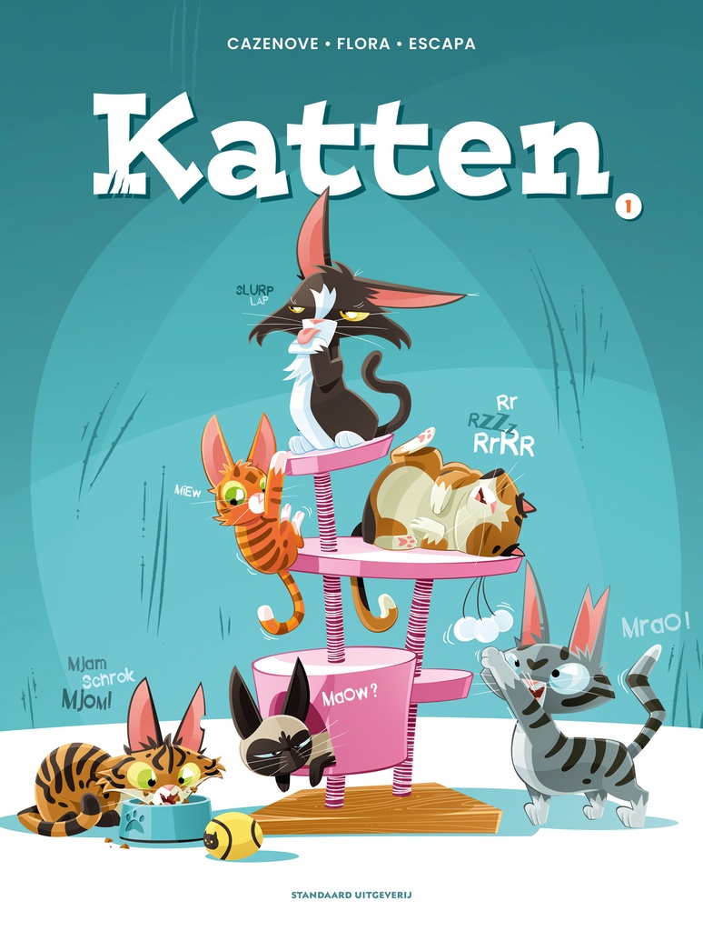 Katten strip 1