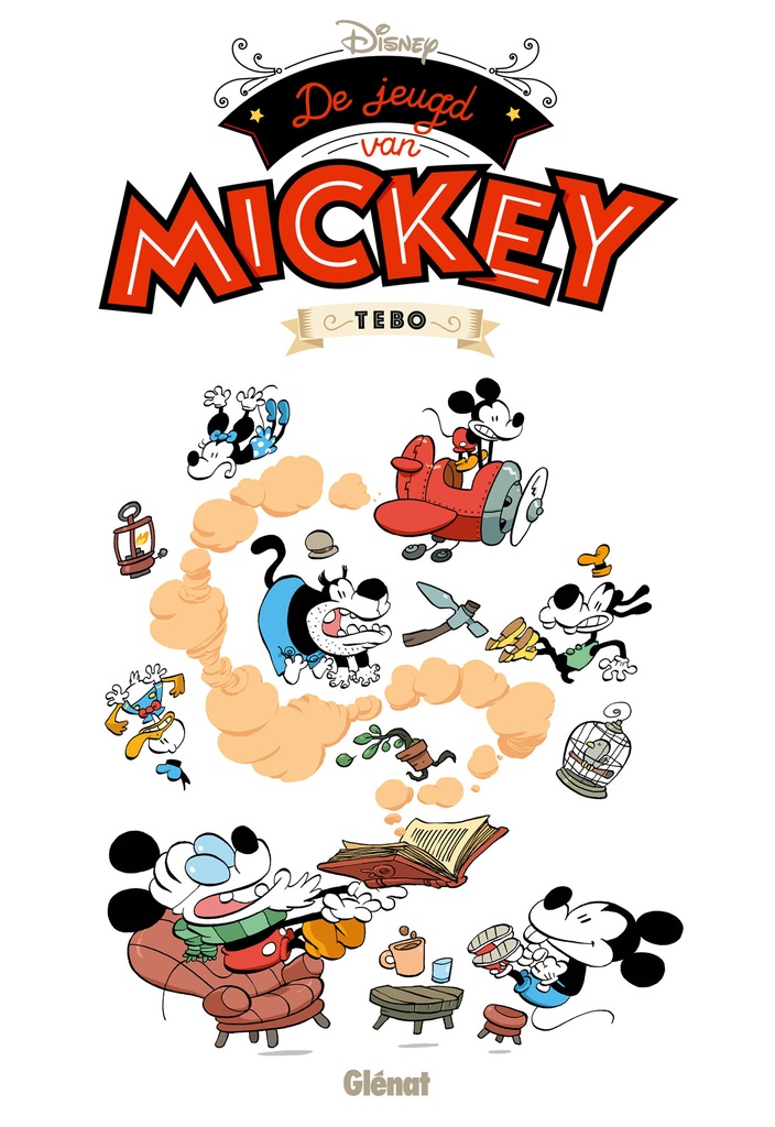 Mickey Mouse door Tebo : de jeugd van mickey