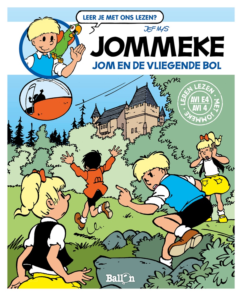 Jommeke - Leren lezen met Jommeke 06 Jom en de vliegende bol