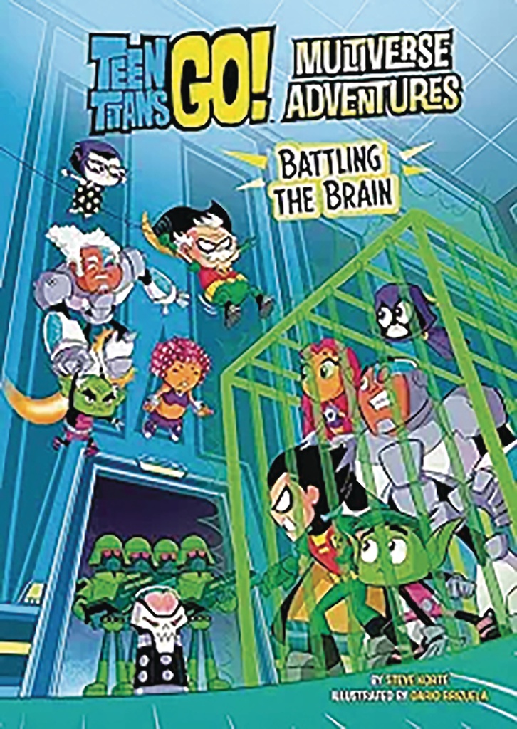 TEEN TITANS GO BATTLING THE BRAIN