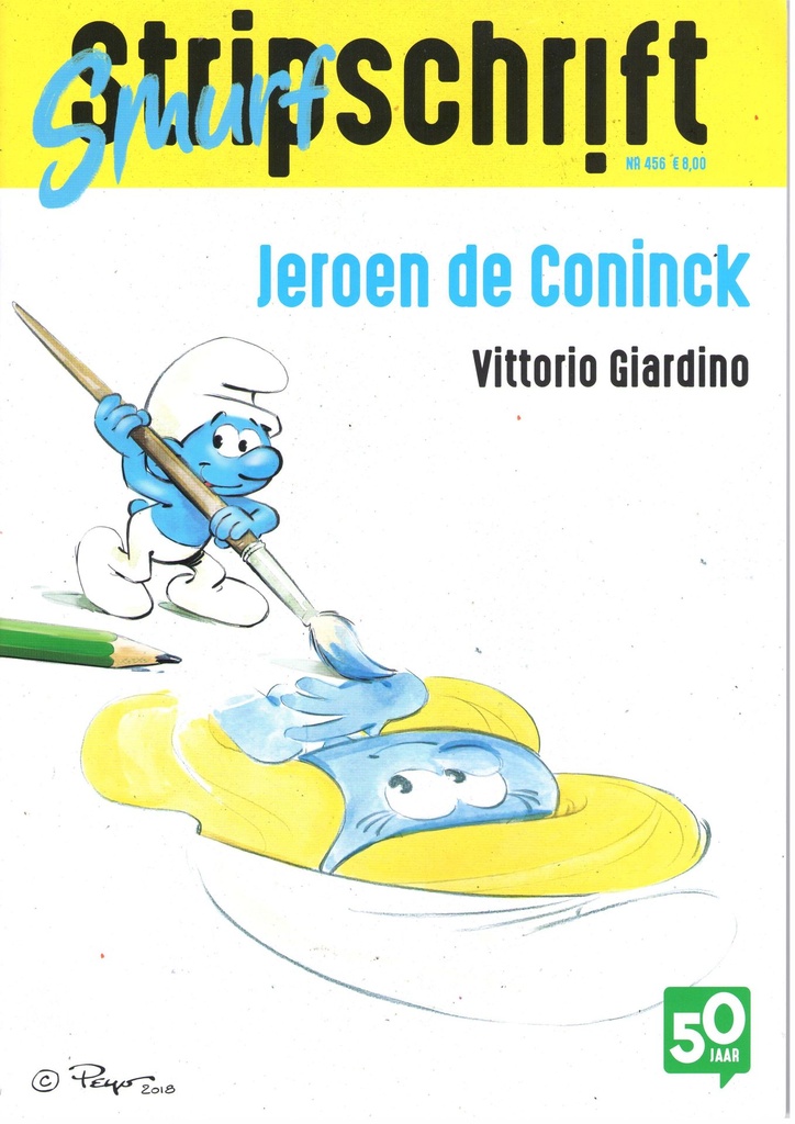 Stripschrift 456 De Smurfen