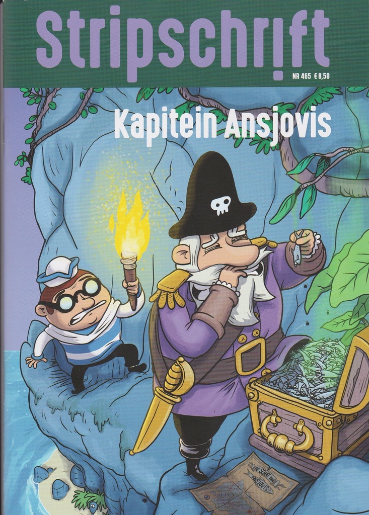Stripschrift 465 Kapitein Ansjovis