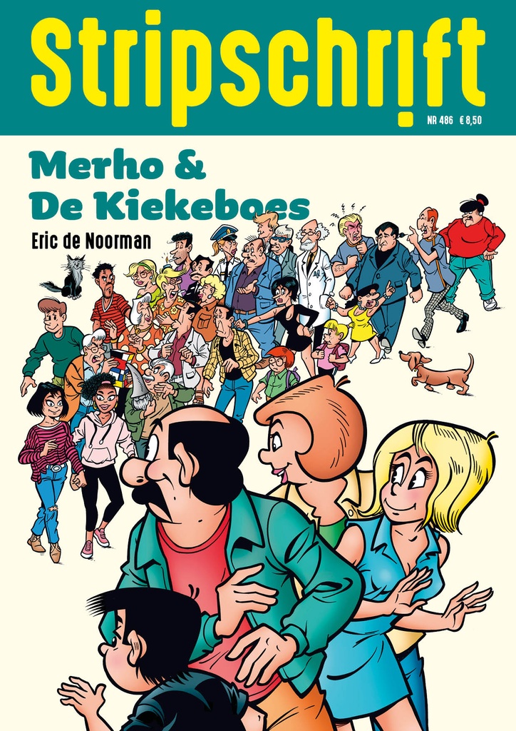 Stripschrift 486 DIENST De Kiekeboes