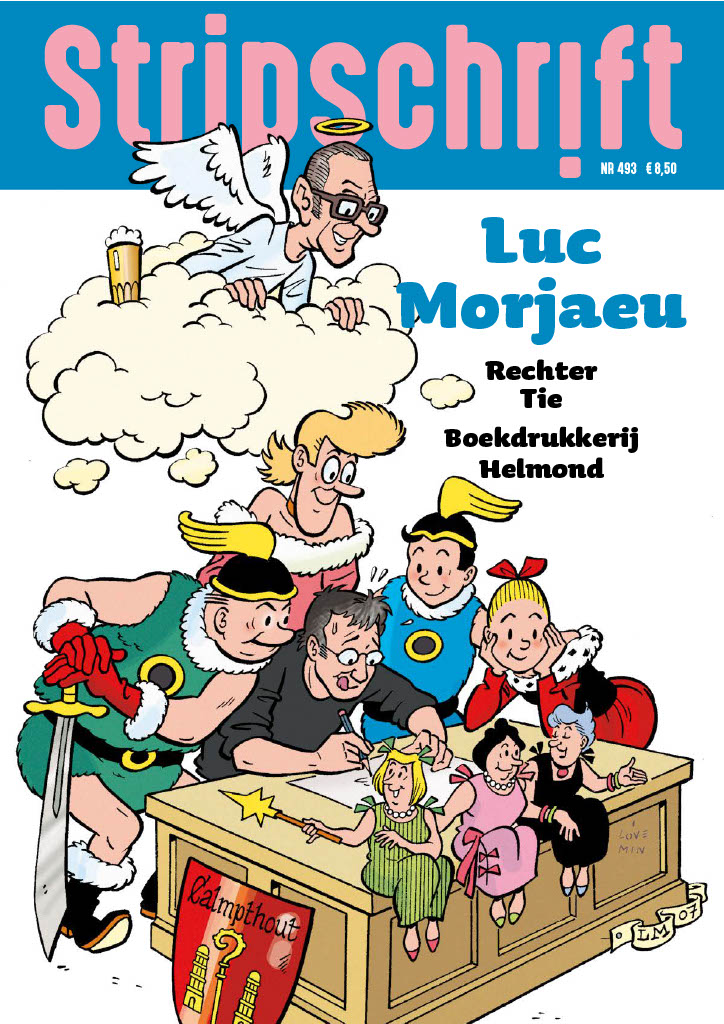 Stripschrift 493 DIENST Luc Morjaeu