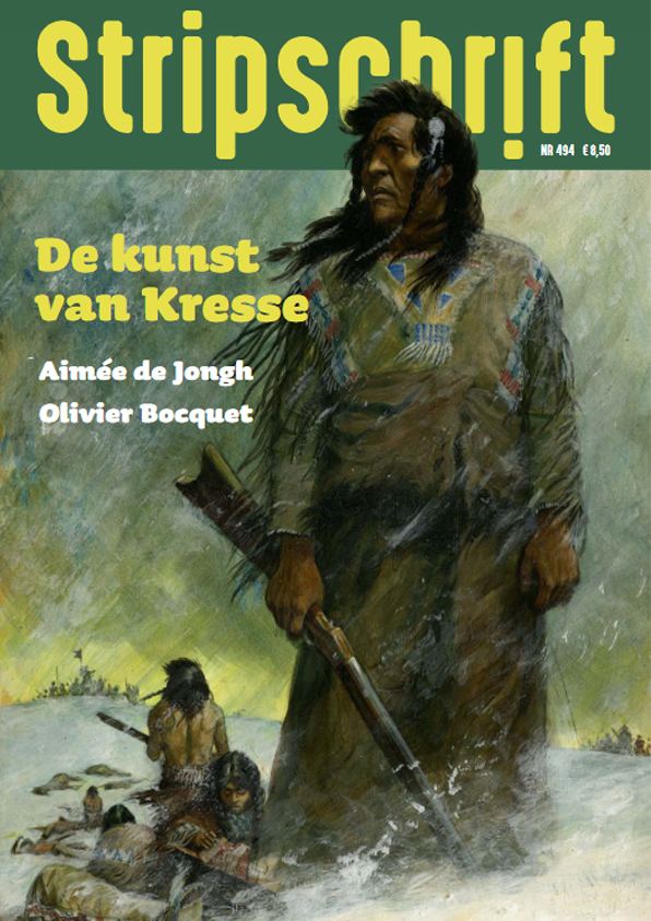 Stripschrift 494 DIENST De kunst van Kresse