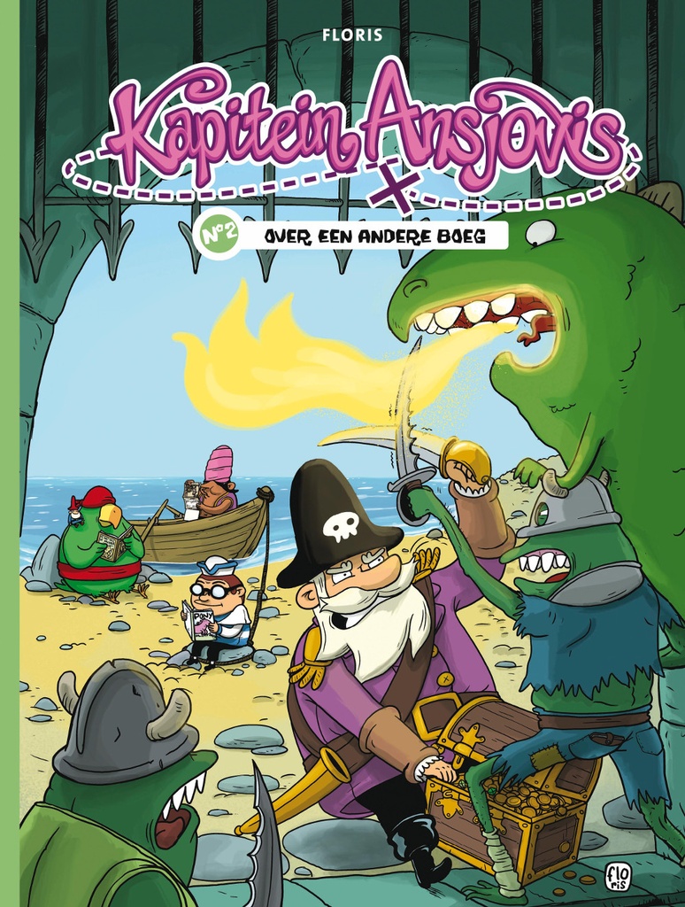 Kapitein Ansjovis 02 Over een andere boeg