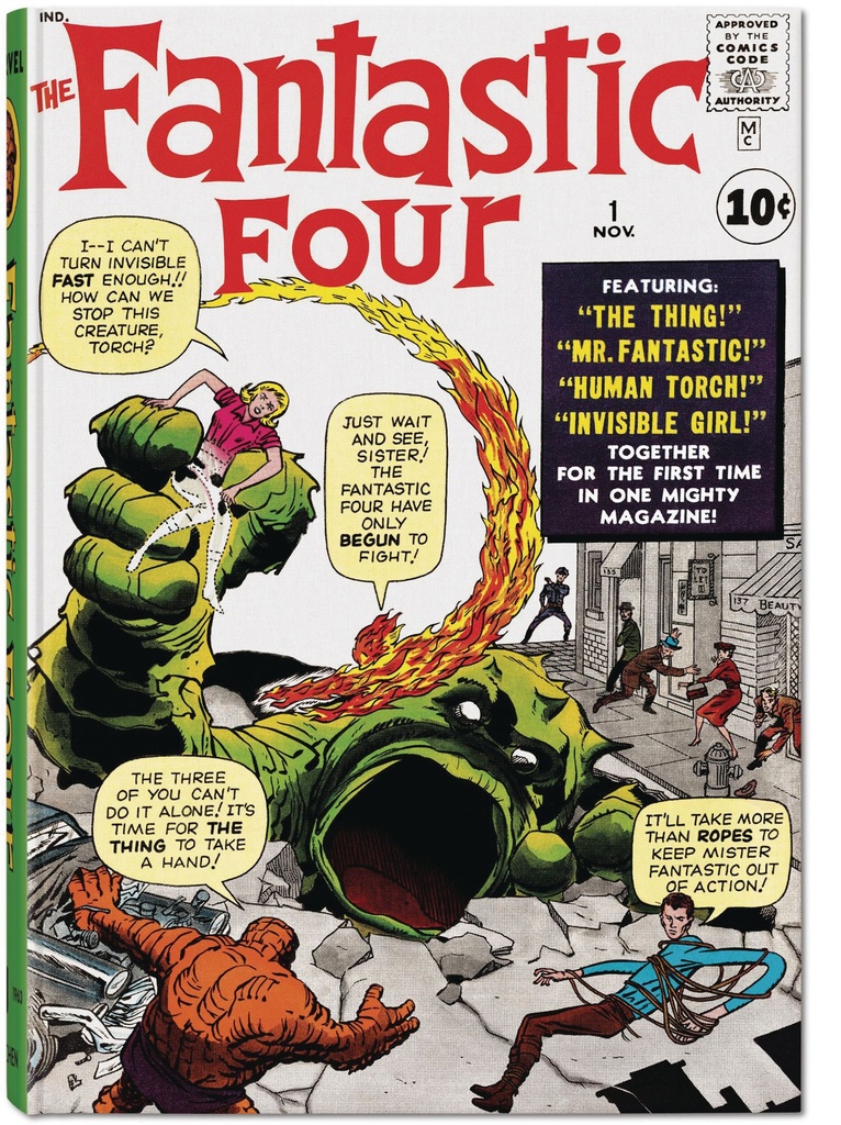 MARVEL COMICS LIBRARY - FANTASTIC FOUR 1 1961-1963 HC