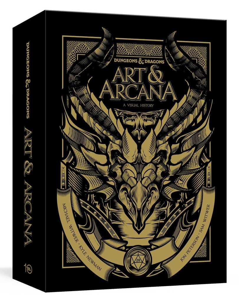 D&D ART & ARCANA VISUAL HIST SPEC ED BOXED BOOK EPHEMERA