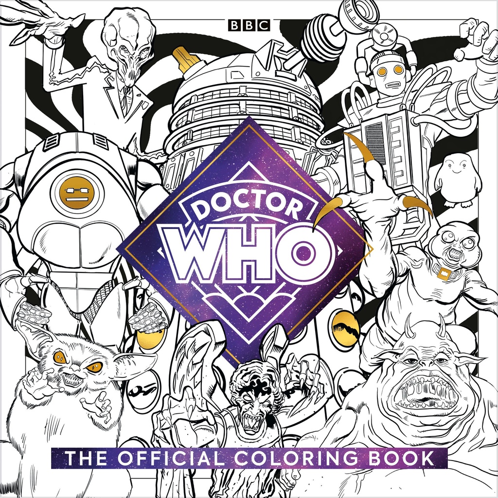 OFFICIAL DOCTOR WHO COLORING BOOK