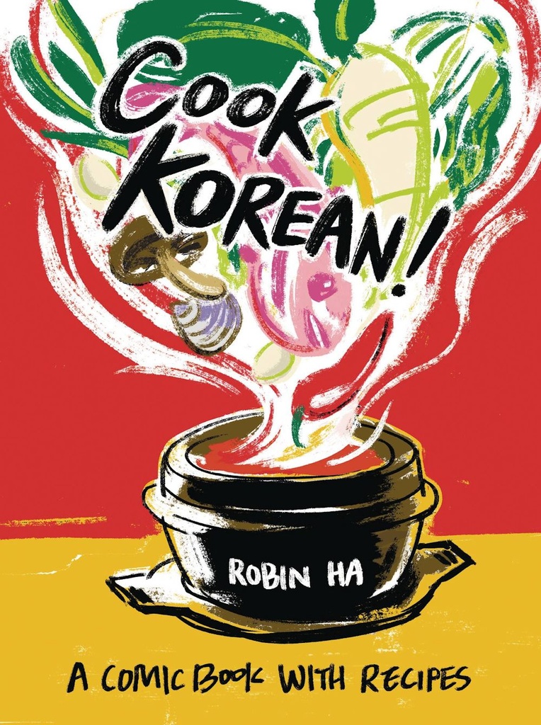 COOK KOREAN COMIC BOOK WITH RECIPES
