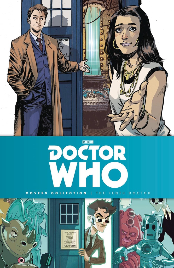 DOCTOR WHO 10TH DOCTOR COVER COLL HC