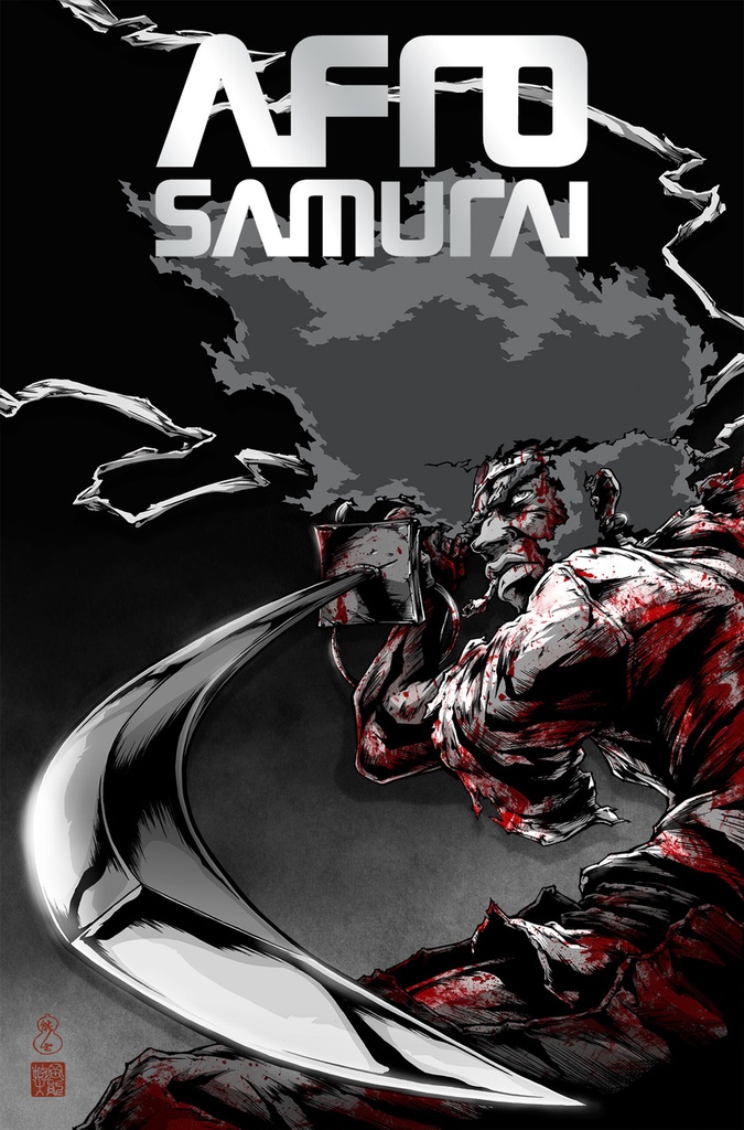 AFRO SAMURAI 01 PX ED CO-PIC FOIL LOGO