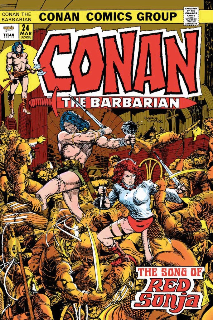 CONAN BARBARIAN ORIGINAL OMNI DIRECT MARKET ED HC 01