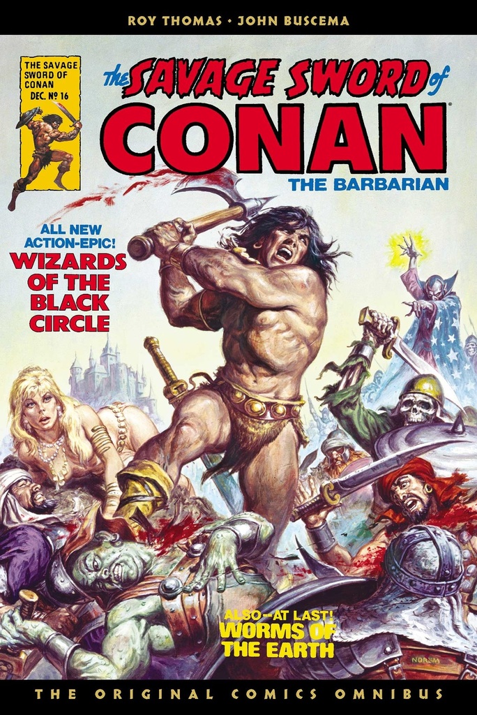 SAVAGE SWORD OF CONAN ORIGINAL OMNI REG 02