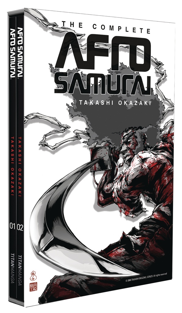 AFRO SAMURAI 1-2 BOXED SET DM ED