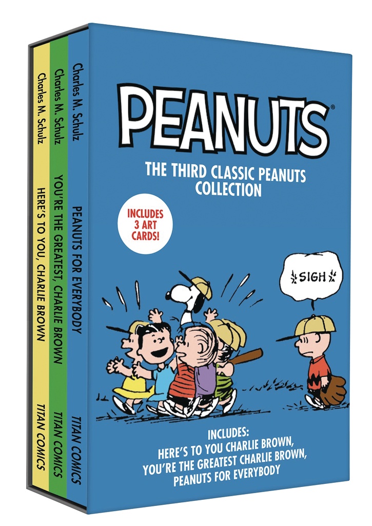PEANUTS THE THIRD CLASSIC PEANUTS COLLECTION SLIPCASE SET