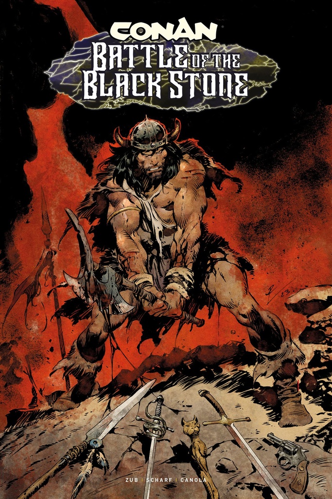 CONAN BARBARIAN BATTLE BLACKSTONE DM ED