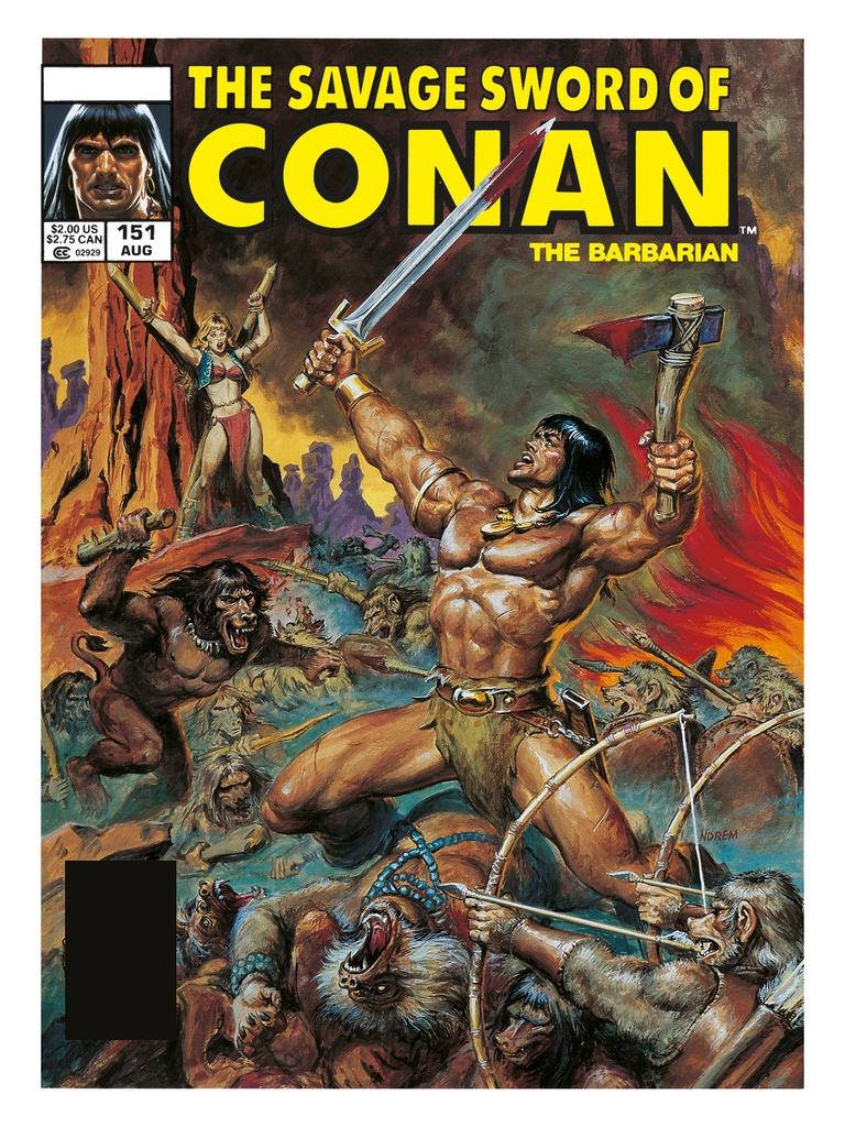 SAVAGE SWORD OF CONAN ORIG OMNIBUS DIRECT MKT 11