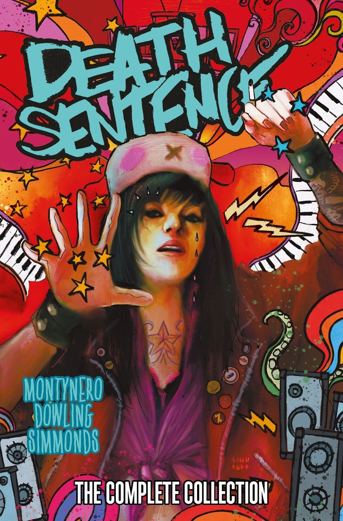 DEATH SENTENCE COMPLETE COLLECTION HC DM MARTIN SIMMONDS VAR