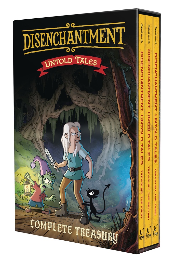 DISENCHANTMENT HC 01-03 SLIPCASE SET